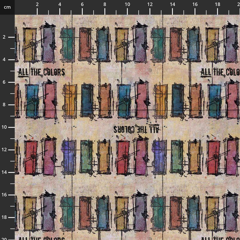 Live Out Loud fabric: All the Colors, Prism