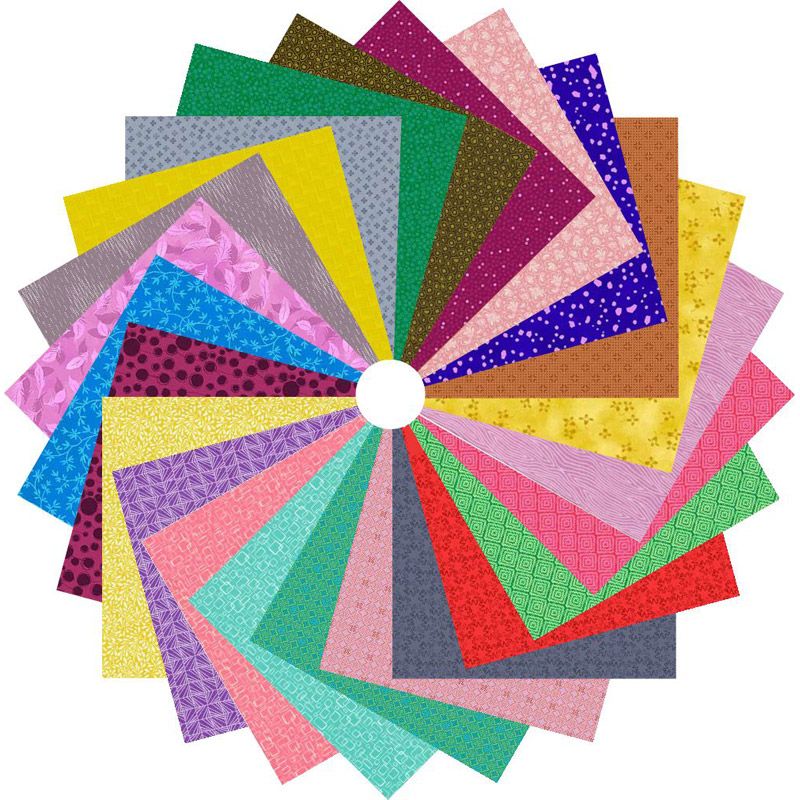 Cut Flowers 10" Patchwork Palette