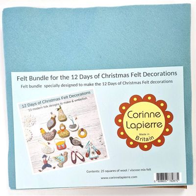12 Days of Christmas Book & Felt Bundle