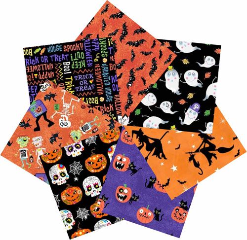 Haunted House Fat Quarter Bundle Haunted House Fat Quarter Bundle
