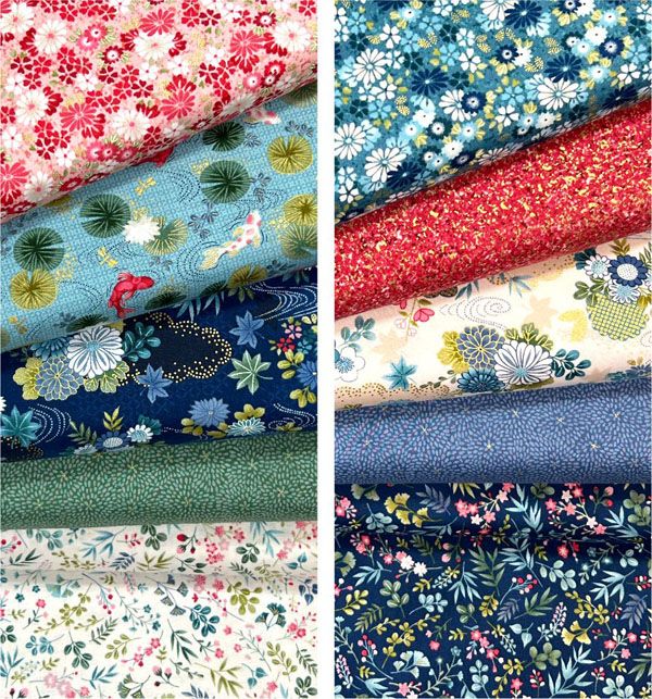 Kasumi fabric: Fat Quarter Bundle Kasumi fabric: Fat Quarter Bundle