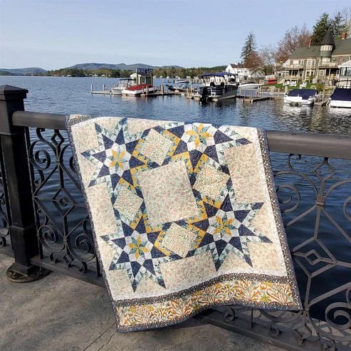 Paper Pieces Feathered Star Pattern and Piece Pack