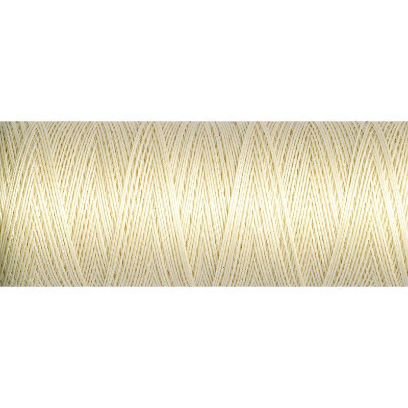 Gutermann Natural Cotton 50 Weight Thread 100m 919, Cream Gutermann Natural Cotton 50 Weight Thread 100m 919, Cream