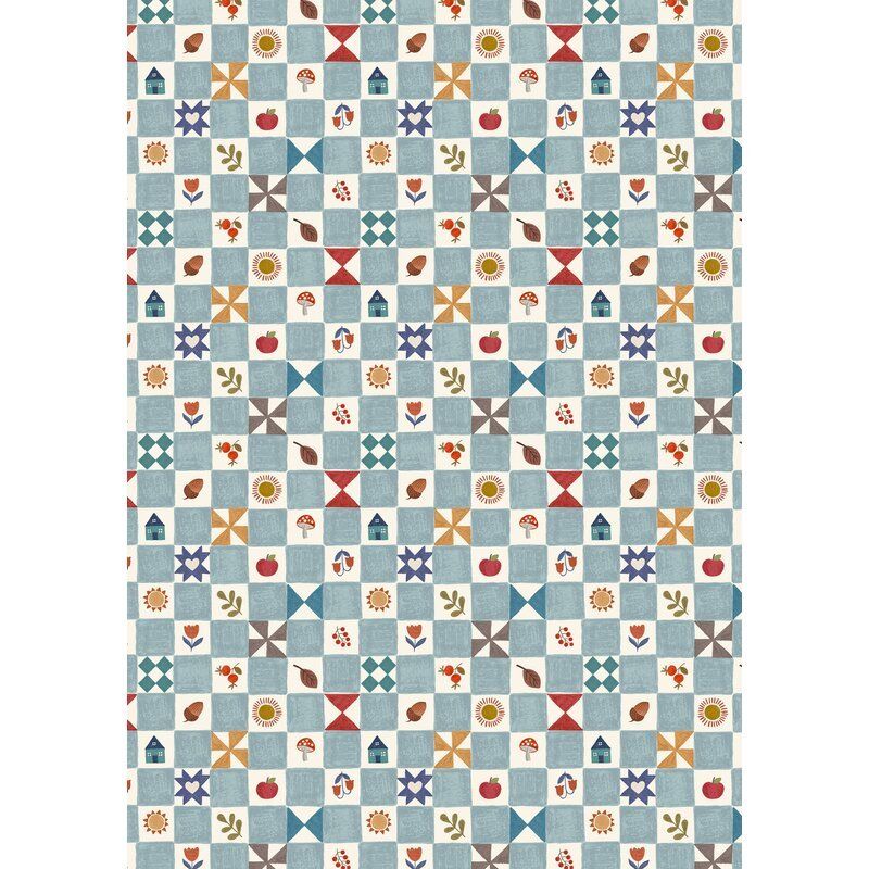 Cosy Home fabric: Little Chequered Cosy Home Cosy Home fabric: Little Chequered Cosy Home