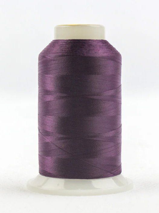 InvisaFil Thread: 100wt 2 ply Polyester 2500m Spool Deepest Burgundy