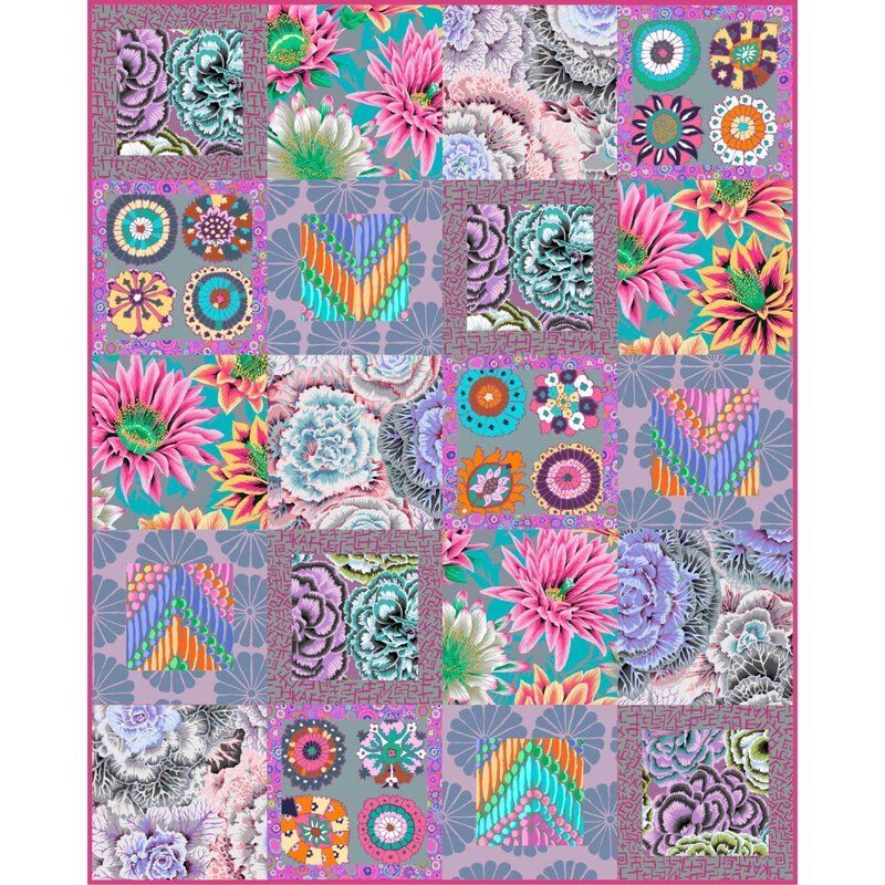 Kaffe Collective Potpourri Accent Quilt Kit Kaffe Collective Potpourri Accent Quilt Kit