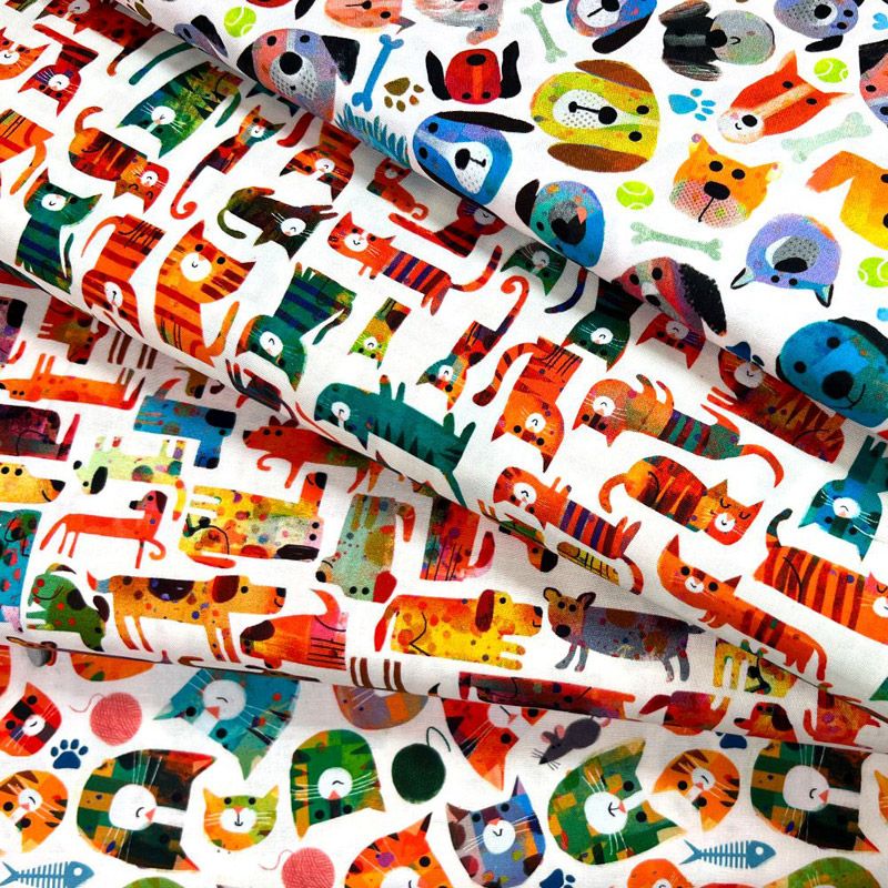 Fur-Ever Friends Fat Quarter Bundle