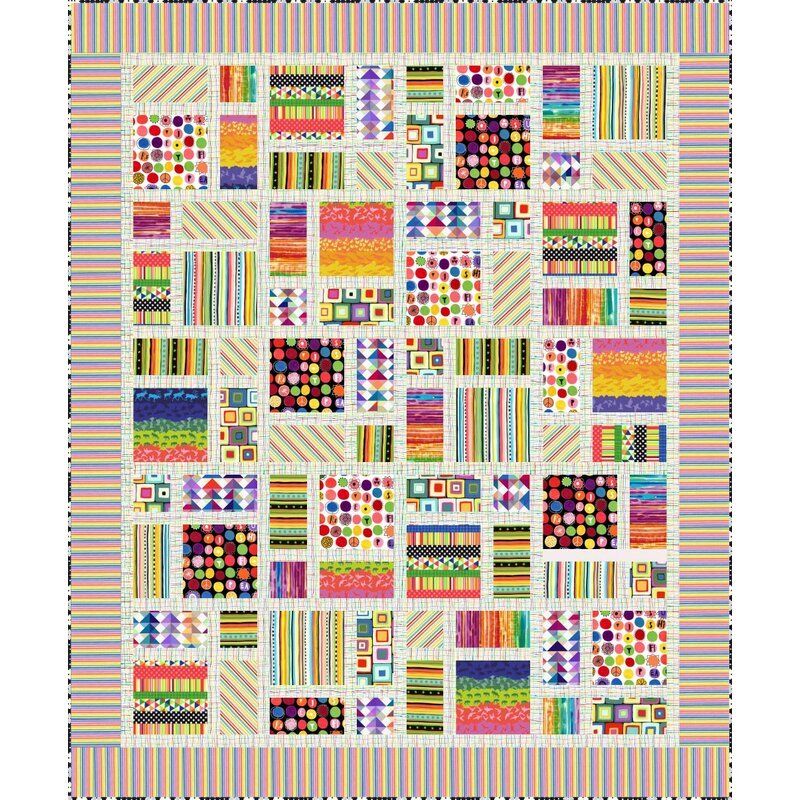 Spot the Stripe, Light Pathways Quilt Kit Spot the Stripe, Light Pathways Quilt Kit