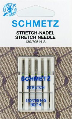 Schmetz Stretch Sewing Machine Needles Size 90/14 Schmetz Stretch Sewing Machine Needles Size 90/14