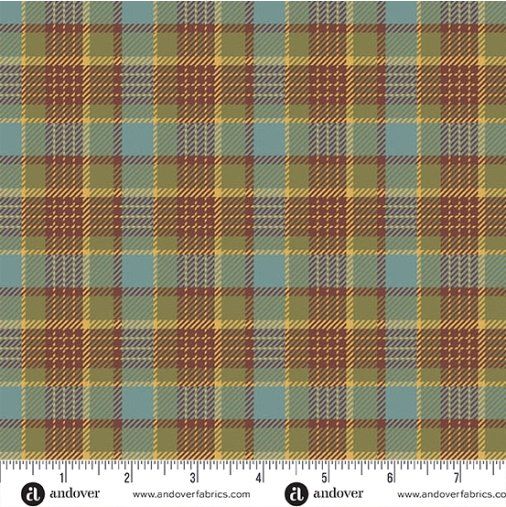 Farmer's Daughter fabric, Rustic, Scarlet Farmer's Daughter fabric, Rustic, Scarlet