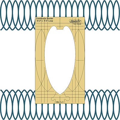 Westalee Rulers Continuous Borders Loop 2" x 5"  High Shank