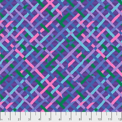 Brandon Mably Fabric Mad Plaid Plum