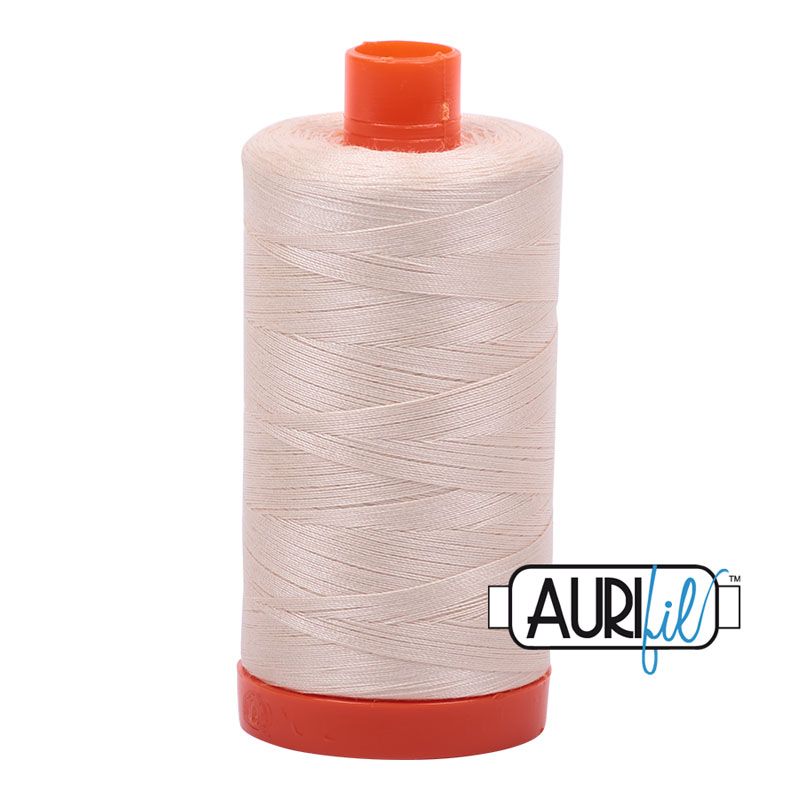 Aurifil 50/2 Ecru Thread 2000