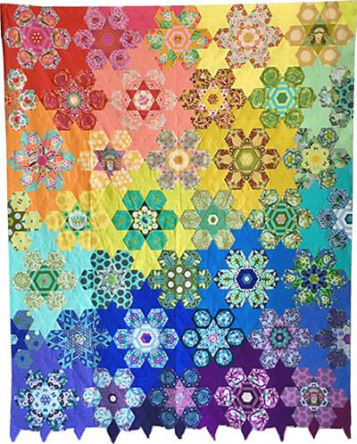 Tula's Bloomers Paper Pieces Pack and Pattern Tula's Bloomers Paper Pieces Pack and Pattern