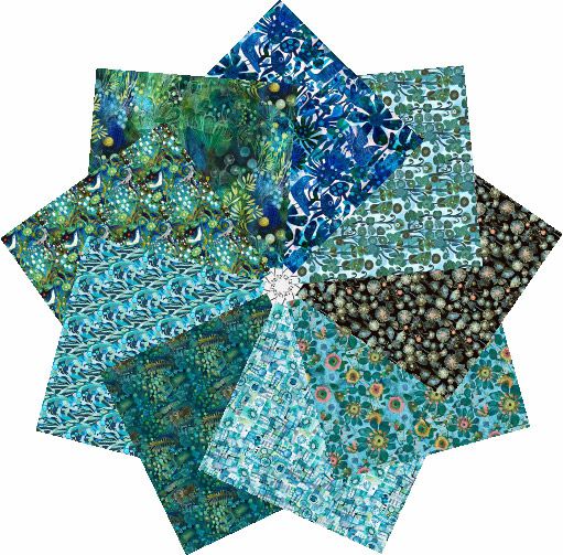 L'Heure Bleue Fat Quarter Bundle