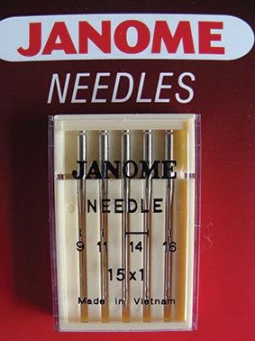 Janome Standard Sewing Machine Needles Janome Standard Sewing Machine Needles