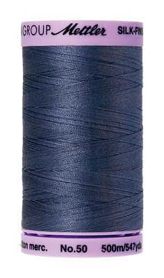 Mettler 50 Cotton Thread 500m 0311 Blue Shadow Mettler 50 Cotton Thread 500m 0311 Blue Shadow