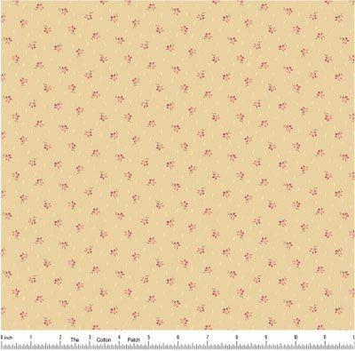 Wildflower Cottage fabric: Daffodil  Meadow