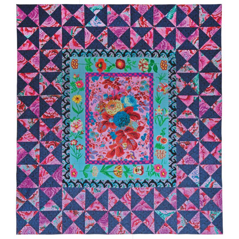 Rosy Medallion Quilt Kit