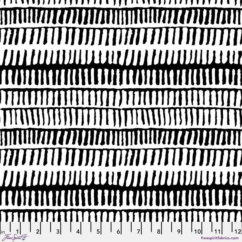 Kaffe Fassett Collective Fabric Zipper Stripe, Zebra