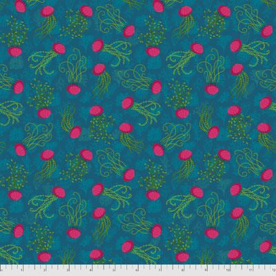 MagiCountry Fabric: Mini Aquatic Blue (per 1/4 metre)