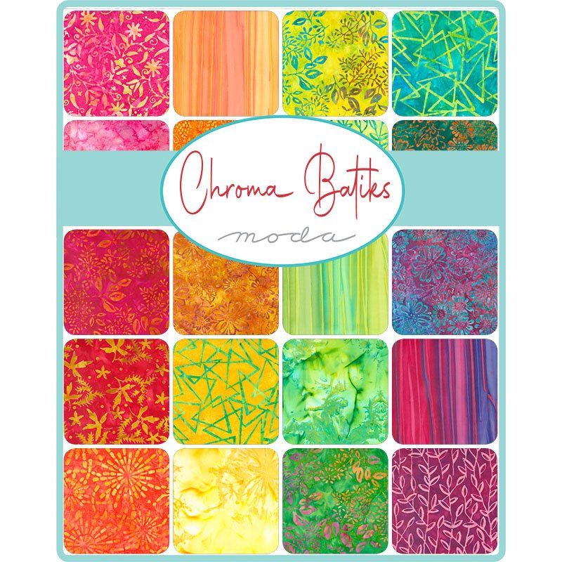 Chroma Batiks Layer Cake