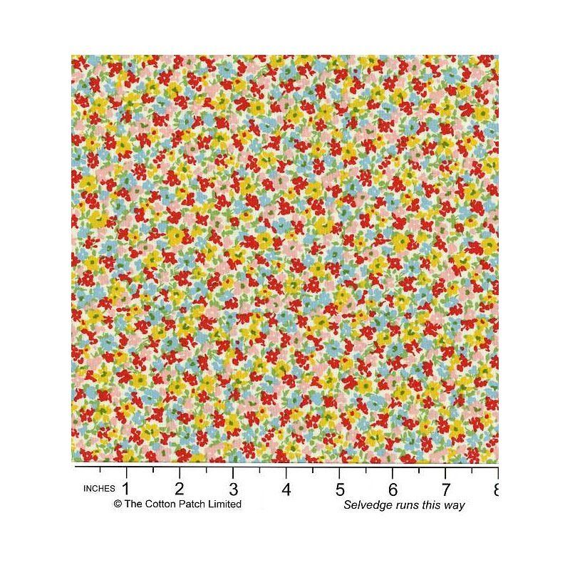 Liberty Woodland Walk fabric, Forest Floor, Multi