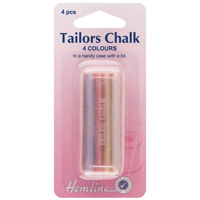 Hemline Tailors Chalk: Pack of 4 Colours Hemline Tailors Chalk: Pack of 4 Colours