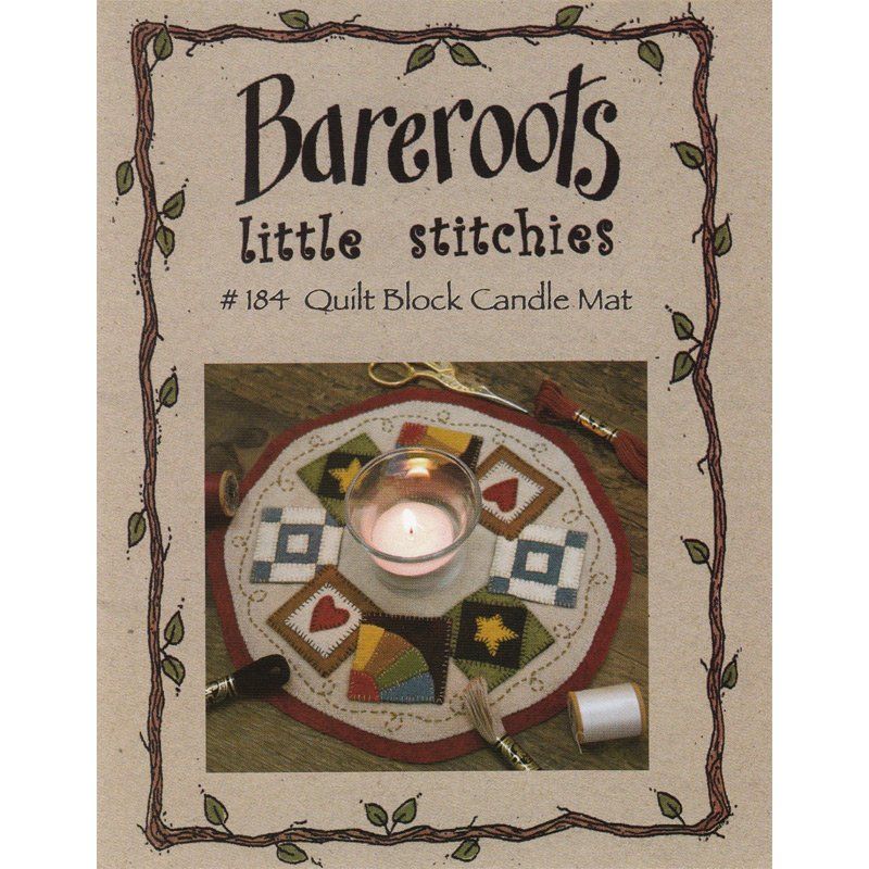 Bareroots Kit and Pattern, Candle Mat Chicks Bareroots Kit and Pattern, Candle Mat Chicks