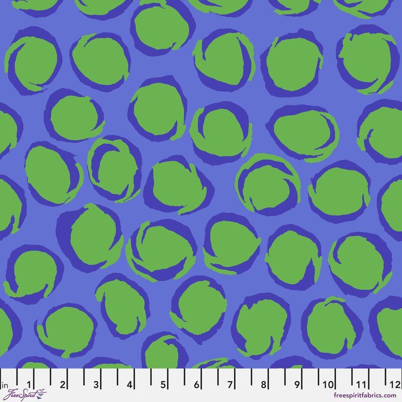 Kaffe Fassett Collective Fabric Twist, Blue