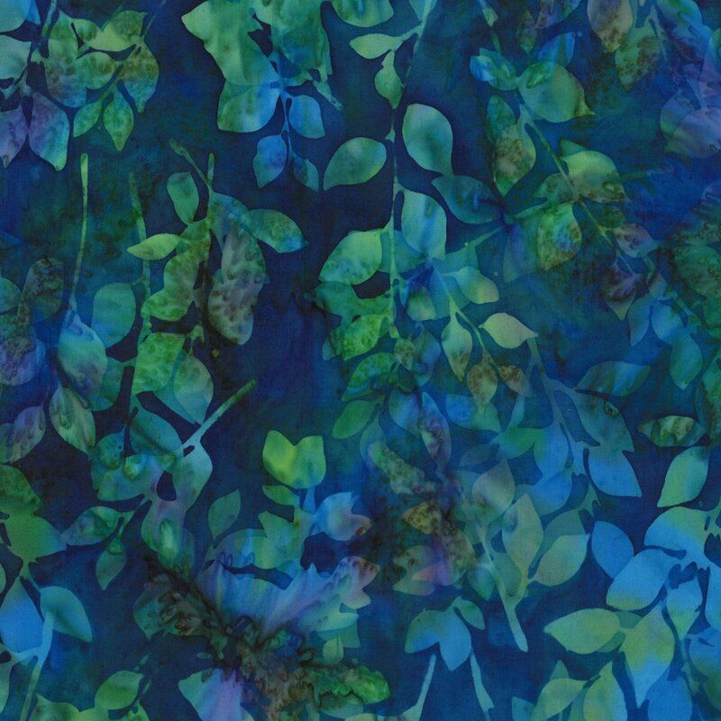 Hoffman Bali Batiks fabric, Dragonfly