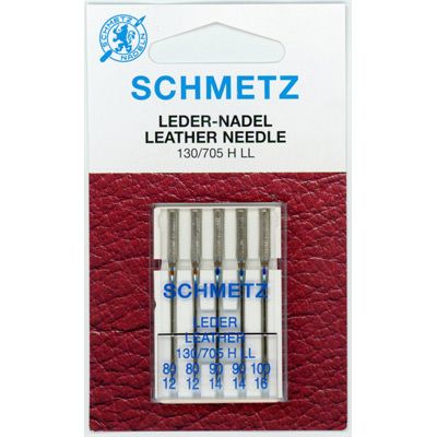 Schmetz Leather Sewing Machine Needles Multi Size Pack Schmetz Leather Sewing Machine Needles Multi Size Pack