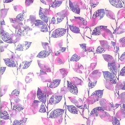 Bali Batik Handpaints Fabric: Lilly (per 1/4 metre) Bali Batik Handpaints Fabric: Lilly (per 1/4 metre)