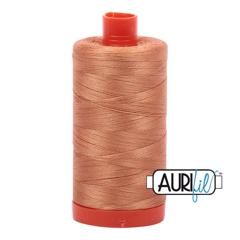 Aurifil 50 Wt Thread Caramel, 2210
