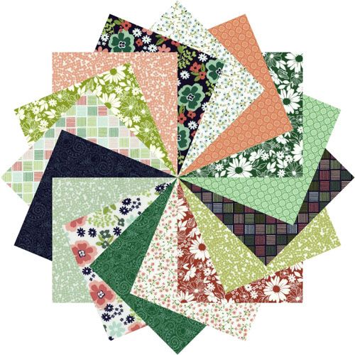 Juliette fabric, 5" Charm Pack Juliette fabric, 5" Charm Pack