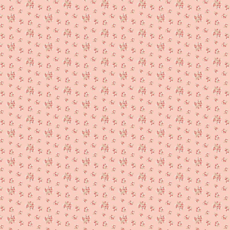 Lighthouse Red fabric: Sand Verbena, Cherry Ice Cream