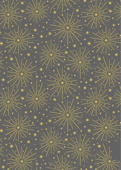 Gingerbread Christmas Gold Metallic Starburst Dark Grey Gingerbread Christmas Gold Metallic Starburst Dark Grey