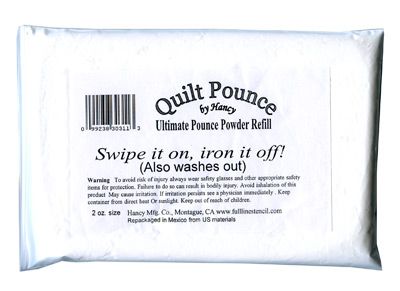 Ultimate Quilt Pounce Iron Off Powder Refill White (2oz)