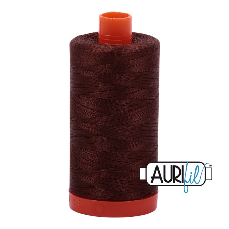Aurifil 50/2 Brown Thread 2360