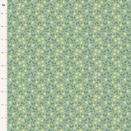 Tilda Sunday Brunch Tipsy Blenders fabric: Tipsy Teal