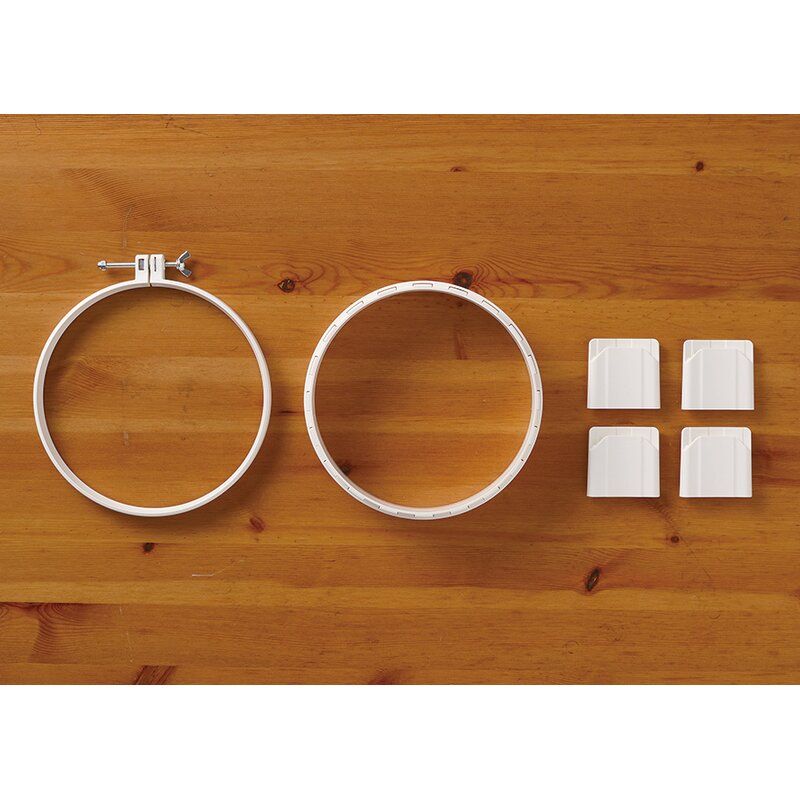 Clover Punch Needle Hoop 18cm (7")