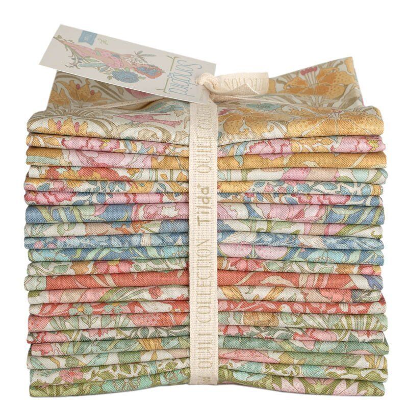 Tilda Songbird Collection Fat Quarter Bundle (20 fabrics) Tilda Songbird Collection Fat Quarter Bundle (20 fabrics)
