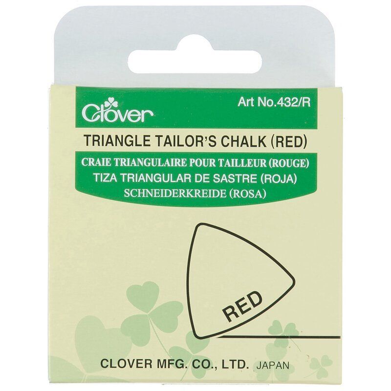 Clover Tailor's Chalk  Red