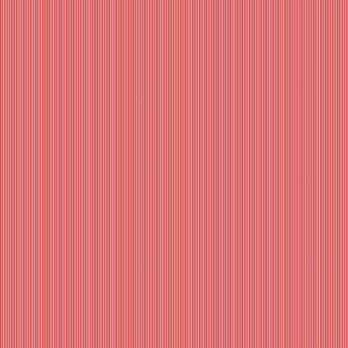 High Tide Fabric: Pin Stripes, Red