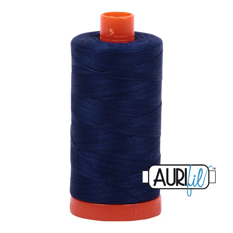 Aurifil 50/2 Navy Thread 2784 Aurifil 50/2 Navy Thread 2784