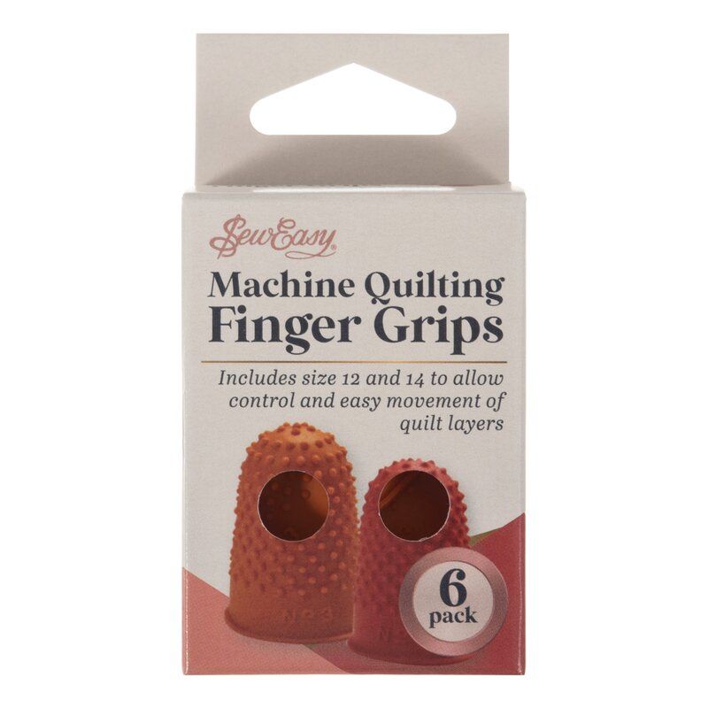 Sew Easy Machine Quilting Finger Grips, 6 pack