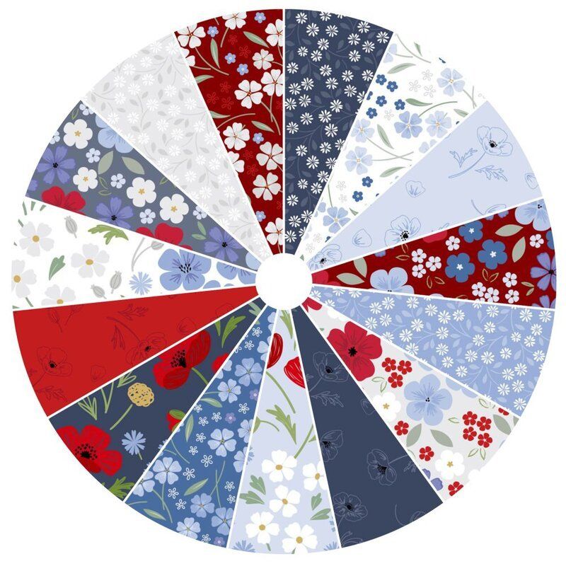 Forever Blooms 10" Patchwork Palette Forever Blooms 10" Patchwork Palette