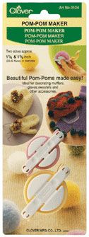 Clover Small Pompom Maker Clover Small Pompom Maker