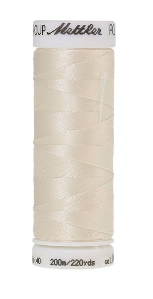 Mettler Poly Sheen Thread 200m 0670 Cream