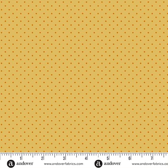 Poppy Seeds fabric: Poppy Seeds, Sunshine